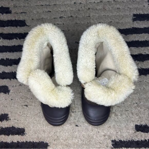 Columbia Sierra Summette brown insulated winter snow boots women’s shoe size 7 - Picture 2 of 10